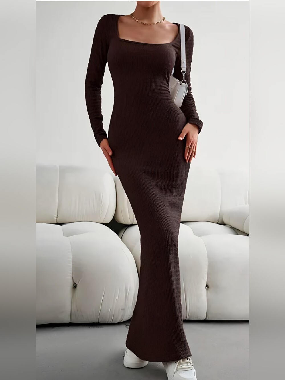 Bodycon Maxi Dress - Picture 2 of 5